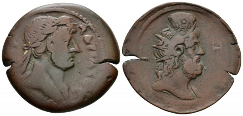 Egypt, Alexandria. Dattari. Hadrian, 117-138 Drachm circa 13-124 (year 8), Æ 34....