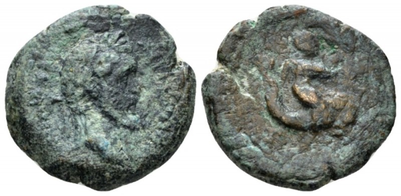 Egypt, Alexandria. Dattari. Antoninus Pius, 138-161 Obol circa 141-142 (year 5),...