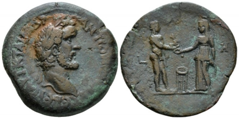 Egypt, Alexandria. Dattari. Antoninus Pius, 138-161 Drachm circa 144-145 (year 8...