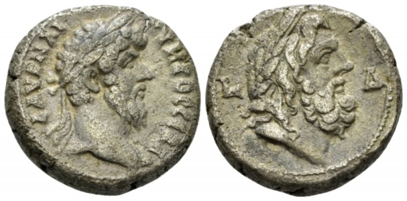 Egypt, Alexandria. Dattari. Lucius Verus, 161-169 Tetradrachm circa 163-164 (yea...