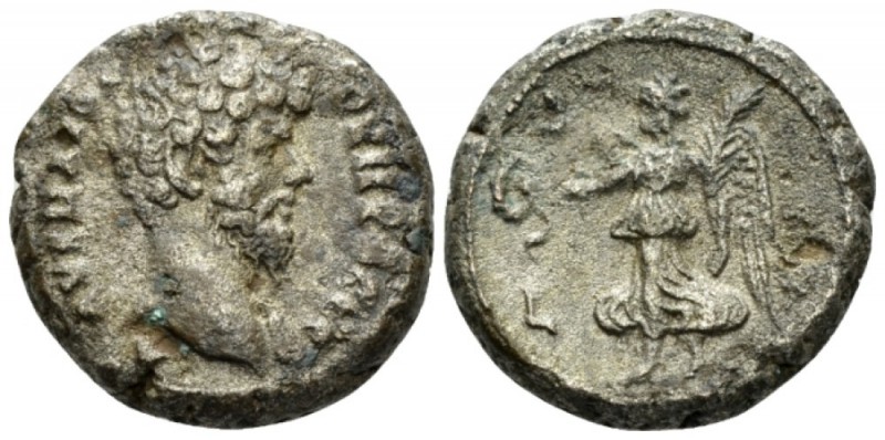 Egypt, Alexandria. Dattari. Lucius Verus, 161-169 Tetradrachm circa, billon 23.5...