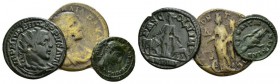 Moesia, Tomis Julia Paula, wife of Elagabalus Lot of three bronzes circa 218-249, Æ 23mm., 16.79g. Lot of three bronzes: Marcianopolis Elagabalus, 218...