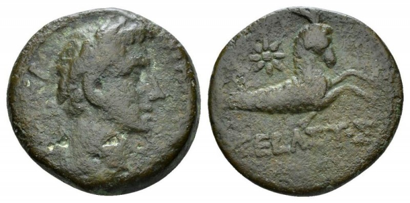 Egypt, Alexandria. Dattari. Octavian as Augustus, 27 BC – 14 AD Diobol circa 1-5...