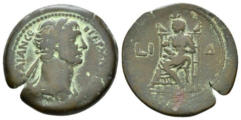 Egypt, Alexandria. Dattari. Trajan, 98-117 Drachm circa 110-111 (year 14), Æ 34m...