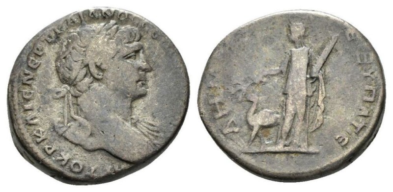 Trajan, 98-117 Tridrachm Bostra circa 111, AR 23.5mm., 10.89g. ΑΥΤΟΚΡ ΚΑΙС ΝΕΡ Τ...