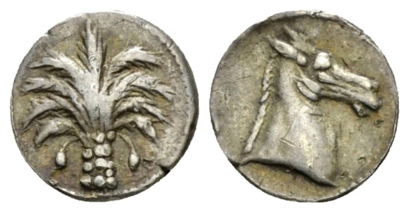 The Carthaginians in Sicily and North Africa, Uncertain Sicilian mint Fraction I...