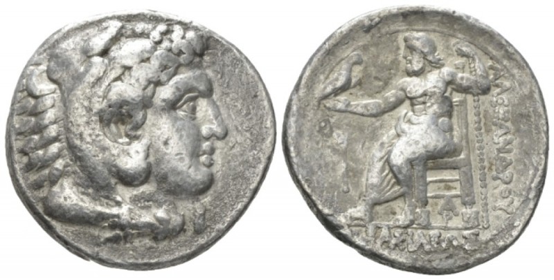 Kingdom of Macedon, Alexander III, 336 – 323 Arados Tetradrachm circa 324-320, A...