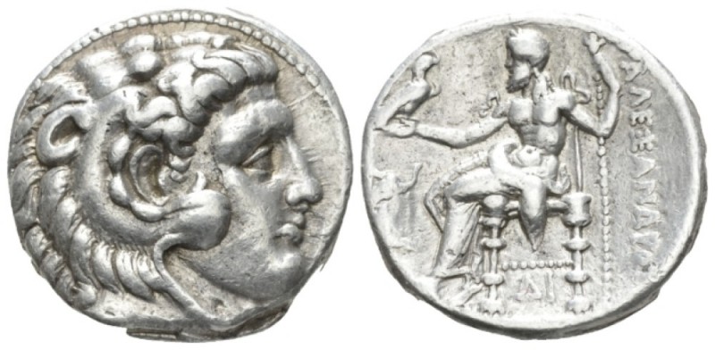 Kingdom of Macedon, Alexander III, 336 – 323 and posthumous issue uncertain mint...