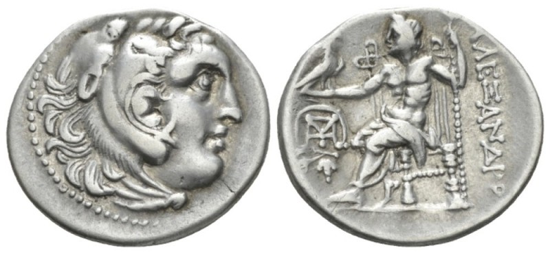 Kingdom of Macedon, Alexander III, 336 – 323 and posthumous issue Chios Drachm c...
