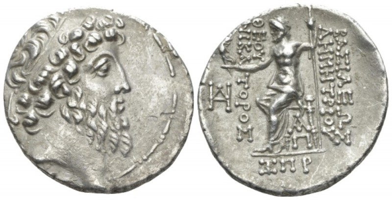 The Seleucid Kings, Demetrius II Nicator second reign, 129-125 BC Damascus Tetra...