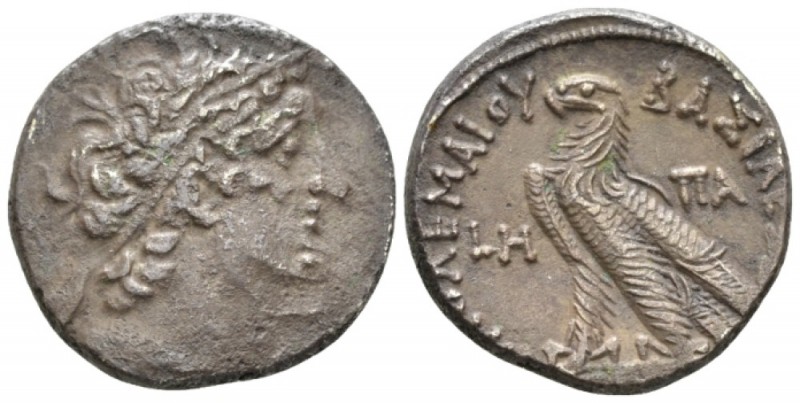 The Ptolemies, Ptolemy IX Soter II, 116-80. Alexandria Tetradrachm circa 107-106...