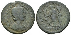 Lydia, Nysa Tranquillina, wife of Gordian III Bronze circa 241-244, Æ 33mm., 14.07g. Draped bust r., wearing stephane. Rev: EΠI ΓP AYP MOYCΩNIOY / NYC...