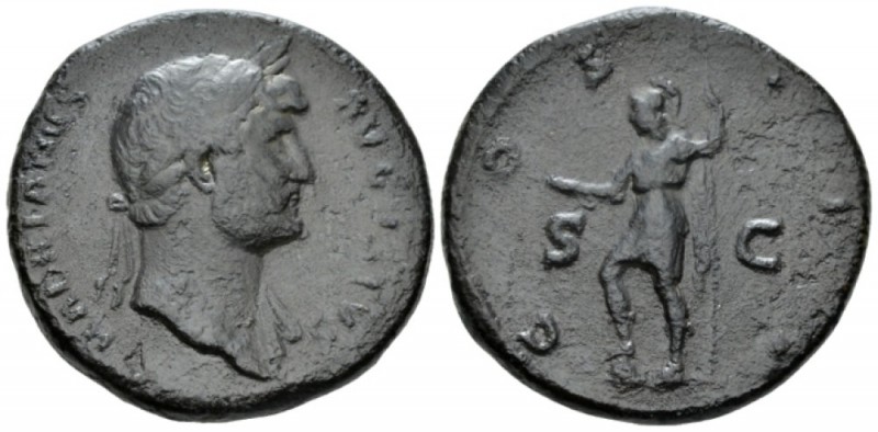 Hadrian, 117-138 Sestertius circa 125-128, Æ 32mm., 23.62g. Hadrian, 117 – 138. ...