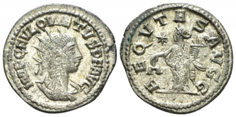 Quietus, 260-261 Antoninianus Antioch circa 260-261, AR 20.5mm., 3.76g. Radiate,...