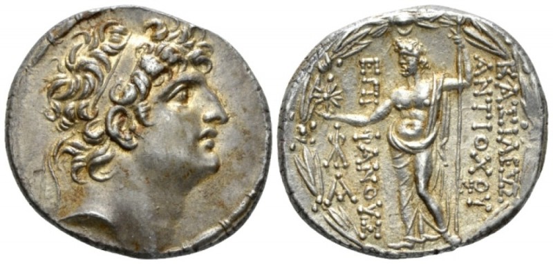 The Seleucid Kings, Antiochus VIII Epiphanes, 121-96 Antioch Tetradrachm circa 1...