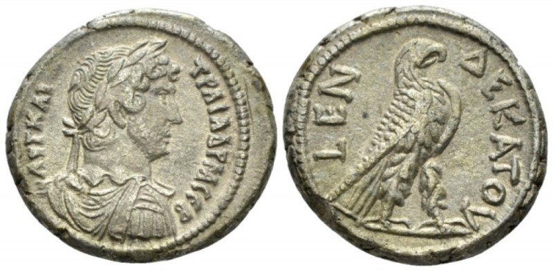 Egypt, Alexandria. Dattari. Hadrian, 117-138 Tetradrachm circa 126-127 (year 11)...