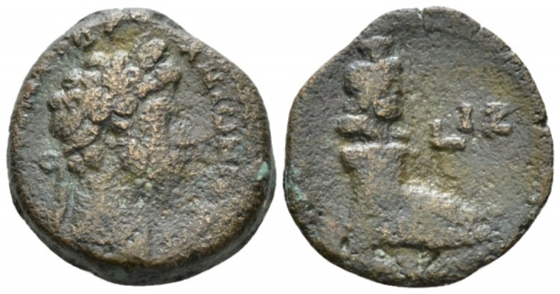 Egypt, Alexandria. Dattari. Marcus Aurelius, 161-180 Diobol circa 176-177 (year ...