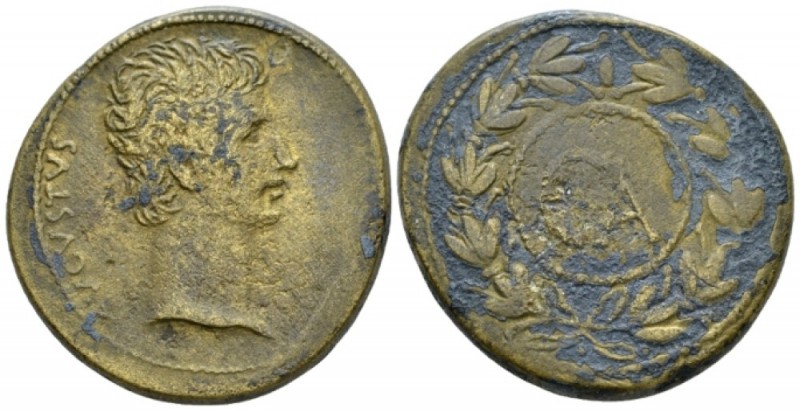 Octavian as Augustus, 27 BC – 14 AD Sestetius circa Asia (Pergamum ?) circa 25 B...