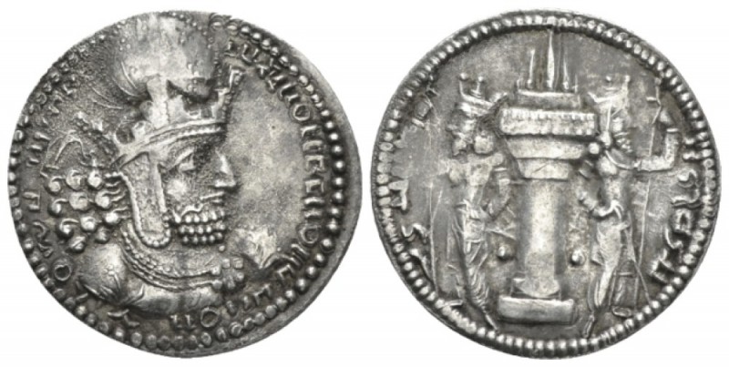 The Sasanian kings, Shapur I 240-272. Mint I ("Ctesiphon") Drachm circa 244-253,...