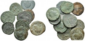Bithynia, Nicaea Maximinus I, 235-238 Lot of 10 Bronzes circa 235-238, Æ 15mm., 25.35g. Lot of 10 bronzes: Maximunus I and Philip I and Gordian III.
...