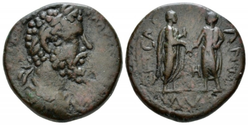 Syria, Heliopolis Septimius Severus, 193-211 Bronze 193-211, Æ 25mm., 13.43g. La...