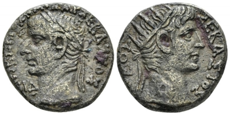 Egypt, Alexandria Tiberius, 14-37 Tetradrachm circa 27-28 (year 14), billon 23.5...