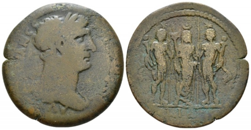 Egypt, Alexandria. Dattari. Trajan, 98-117 Drachm circa 108-109 (year 12), Æ 33....