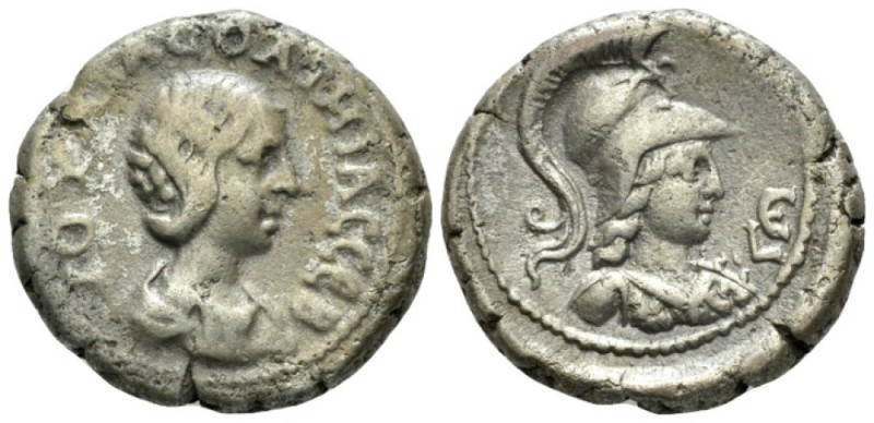 Egypt, Alexandria. Dattari. Julia Soemias, mother of Elagabalus Tetradrachm circ...