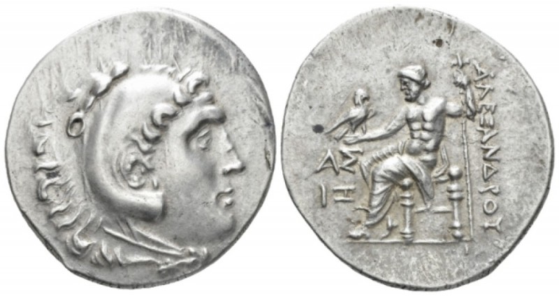 Kingdom of Macedon, Alexander III, 336 – 323 Aspendos Tetradrachm circa 212-184,...