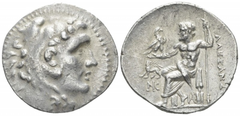 Kingdom of Macedon, Alexander III, 336 – 323 Miletos Tetradrachm circa 190-170, ...