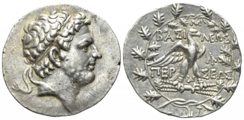 Kingdom of Macedon, Perseus, 179-168 Amphipolis Tetradrachm circa 173-171, AR 31...