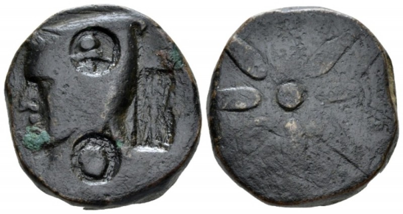 Pontus, Amisus Bronze circa 130-100 time of Mithradates VI,, Æ 26mm., 22.12g. Ma...