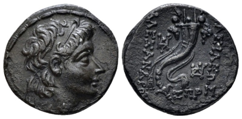 The Seleucid Kings, Alexander II Zabinas, 128-122 Damascus Drachm circa 128-123,...