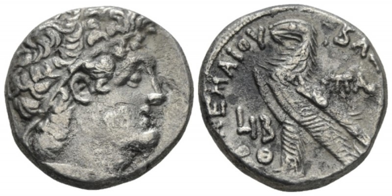 The Ptolemies, Cleopatra III and Ptolemy X, 107-101. Alexandria Tetradrachm circ...