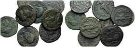 Thrace, Hadrianopolis Gordian III, 238-244 Lot of 10 Bronzes circa 238-244, Æ 20mm., 91.28g. Lot of 10 Bronzes.

About Very Fine.

 

In additio...