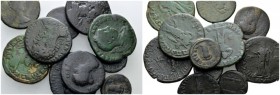 Thrace, Philippopolis Caracalla, 198-217 Lot of circa 120-250, Æ 20mm., 311.60g. Lot of 19 coins various Emperors

Good Fine-About Very Fine.

 
...