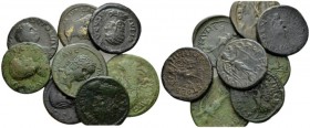 Moesia, Stobi Caracalla, 198-217 Lot of 8 coins. circa 198-217, Æ 22mm., 58.44g. Lot of 8 coins: Caracalla, S. Severus, Julia Domna.

Good Fine-Abou...