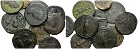 Moesia, Tomis Gordian III, 238-244 Lot of 10 coins circa 238-244, Æ 22mm., 102.12g. Lot of 10 coins: Gordian III, Maximunus, S. Alexander, S. Severus,...