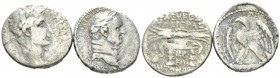 Octavian as Augustus, 27 BC – 14 AD Lot of two tetradrachms circa 5-4 AD, AR 24.5mm., 28.33g. Lot of two tetradrachms Octavian and Vespasian.

About...