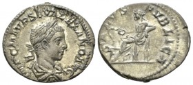 Severus Alexander, 222-235 Denarius Antioch circa 222-235, AR 20mm., 2.87g. Severus Alexander, 222-235. Denarius , circa 222-235, AR 19mm, Laureate, d...