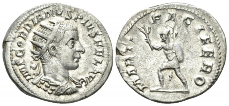 Gordian III, 238-244 Antoninianus Antioch circa 243-244, AR 24mm., 4.72g. Radiat...