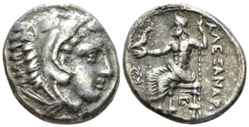 Kingdom of Macedon, Amphipolis Tetradrachm circa 316-311, AR 27.5mm., 16.81g. He...