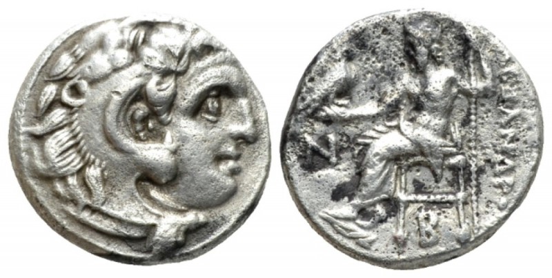 Kingdom of Macedon, Antigonos I Monophthalmos. Colophon Drachm circa 310-301, AR...