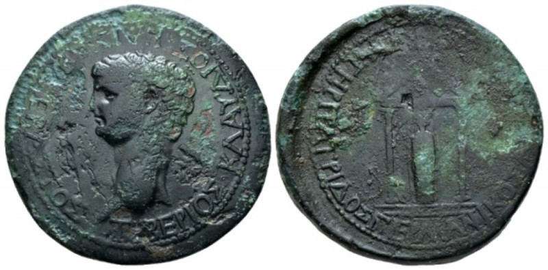 Lycia, Lycian League Claudius, 41-54 Bronze circa 41-54, Æ 31.5mm., 16.83g. Bare...