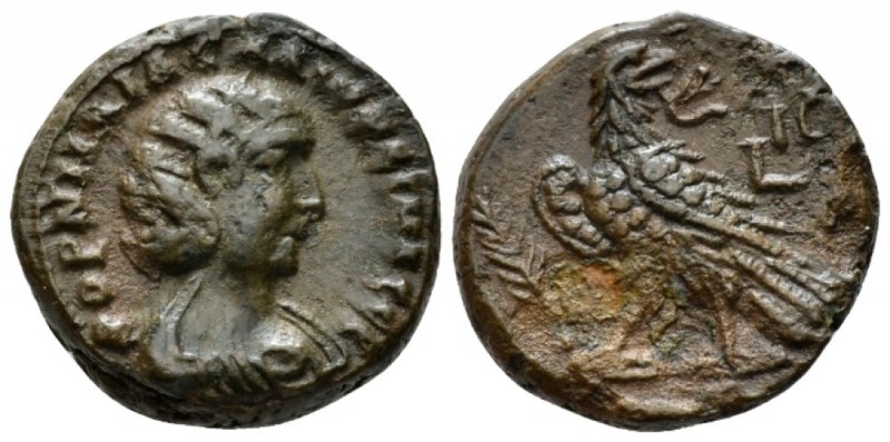 Egypt, Alexandria Salonina, wife of Gallienus Tetradrachm circa 265-266 (year 13...