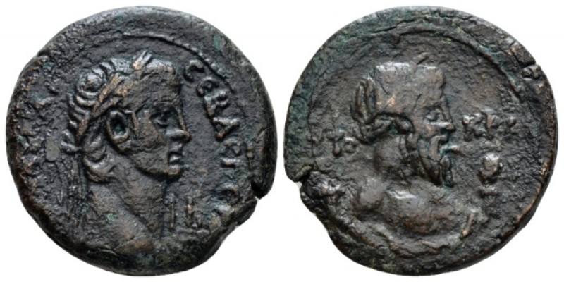 Egypt, Alexandria. Dattari. Claudius, 41-54 Diobol circa 50-51 (year 11), Æ 25.5...