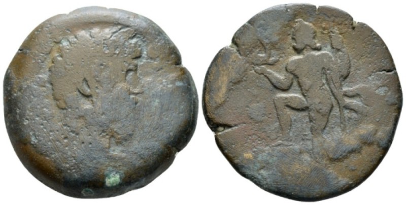 Egypt, Alexandria. Dattari. Lucius Verus, 161-169 Drachm circa 163-164 (year 4),...