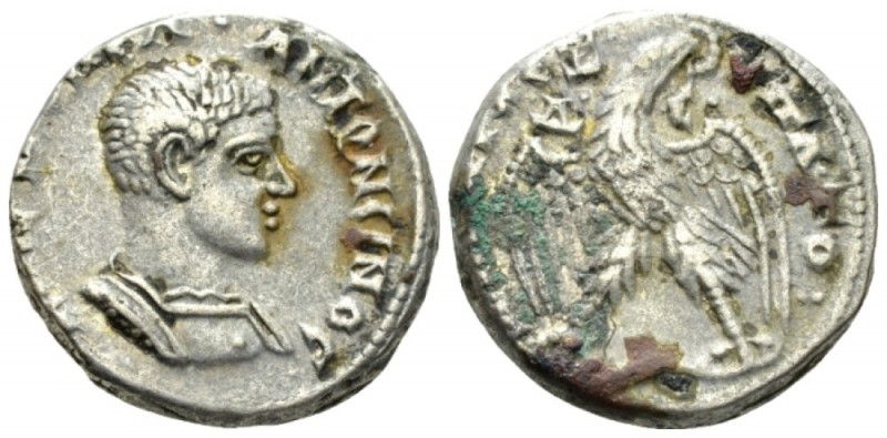 Diadumenian Caesar, 217-218 Tetradrachm Antioch (Seleucis and Pieria) circa 217-...