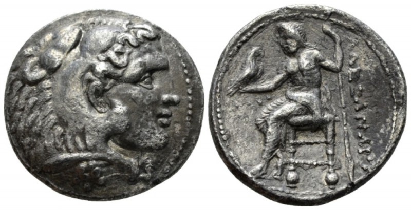 Kingdom of Macedon, lexander III, 336 – 323 and posthumous issue Ake Tetradrachm...