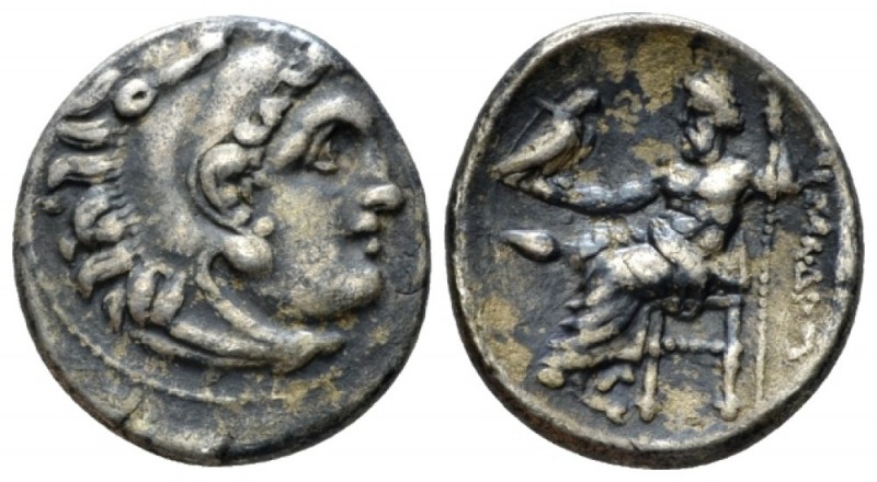 Kingdom of Macedon, Alexander III, 336 – 323 and posthumous issue Colophon Drach...